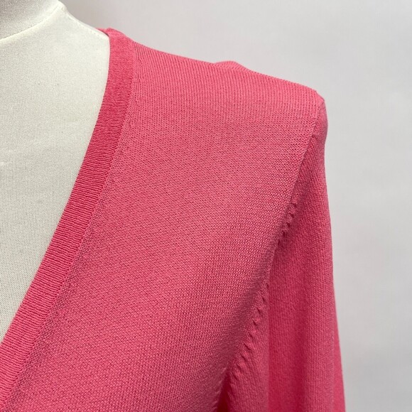 Caslon Women's Knit Sweater Small Pink Long Sleeve - Picture 2 of 11
